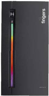 FINGERS RGB-Flow C2 MID TOWER Cabinet with USB 2.0 and USB 3.0 Ports Compatible with Gaming Console