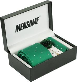 MENSOME Brass Tie & Cufflink