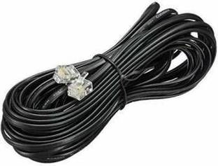 Linketel Telephone Modem Line Cord Cable, RJ11 Plug to Plug 10 Meter LAN Cable Wire Connector