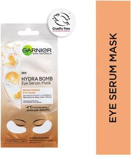 GARNIER Hydra Bomb Eye Serum Mask, Orange, 6g