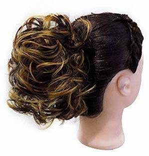SAMYAK Funky style Messy bun Hair Extension