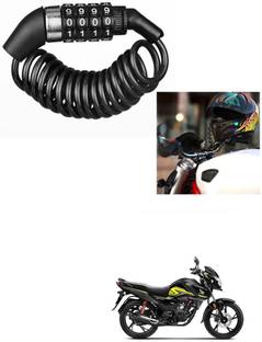 Znee Smart Steel Combination Lock For Helmet