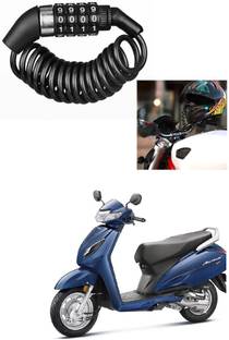 Znee Smart Steel Combination Lock For Helmet