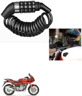 Znee Smart Steel Combination Lock For Helmet