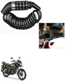 Znee Smart Steel Combination Lock For Helmet