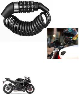 Znee Smart Steel Combination Lock For Helmet