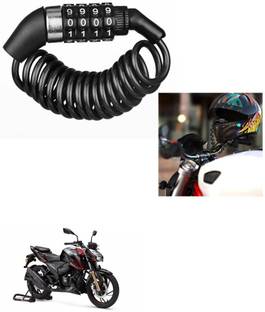 Znee Smart Steel Combination Lock For Helmet