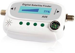 Coin Master A06 Digital Satellite Signal Finder for All Dish DTH Cable TVs Measuring DB Meter Digital Satellite dB Meter Dish Antenna Gain Measuring Instrument Satellite Finder with LCD Screen Suitable for All DTH Dish Cable TVs Multimeter Multi Tester Non-magnetic Engineer's Precision Level (10 cm) Non-magnetic Engineer's Precision Level