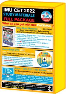 IMU CET | 2imu Study Material With E-Book DVD & IMU Test Series (UG Courses) | Merchant Navy