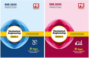 ESE 2022: Preliminary Exam: Mechanical Engineering Objective Solved Papers Vol-I&II