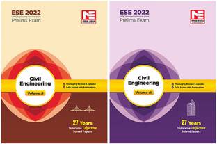 ESE 2022: Preliminary Exam: Civil Engineering Objective Solved Papers Vol-I&II