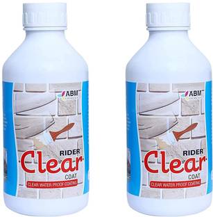 RIDER Clear Coat 1Ltr x 2 clear Functional Wall Paint