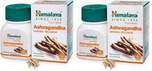 हिमालय Ashwagandha 60 Tablets Pack of 2