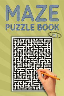 Maze Puzzle Book, Vol I