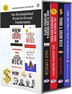 The Best Inspirational Books for Personal Transformation (Set of 4 Books): Perfect Motivational Gift Set