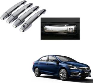 AuTO ADDiCT Car Chrome Handles DOOR Latch cover set of 4 Pcs FOR Maruti Suzuki Ciaz Car Grab Handle Cover