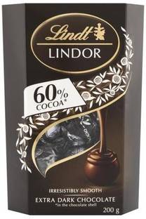 LINDT Lindor 60% Cocoa Extra Dark Chocolate Truffles