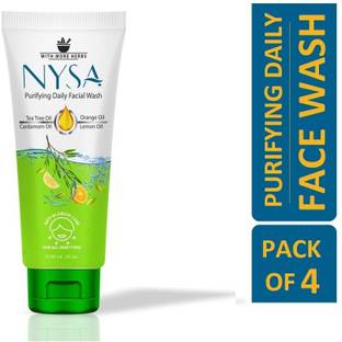 RCM Nysa Tea Tree Oil  (60Ml) - Pack of 4 Face Wash