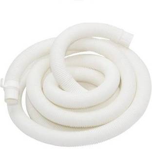 NEW WARE Hose Suitable for All Fully/Semi Automatic Washing Machines Outlet (Length: 5 Meter, White) Hose Pipe Hose Pipe