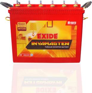EXIDE IMTT2300 230Ah Tall Tubular Battery with 60*Month Warranty Tubular Inverter Battery
