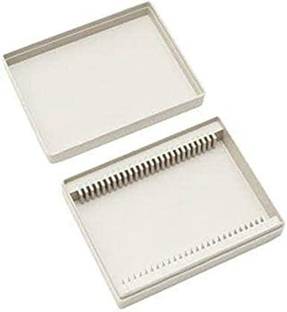 Shakuntla Slide box for 25 prepared slides microscope slide box with index,side box plastic Microscope Slide Box