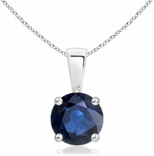 Chopra Gems Blue Sapphire Pendant/Locket (Nilam/Neelam Stone Pendant) Original A+ Quality Stone Pendant