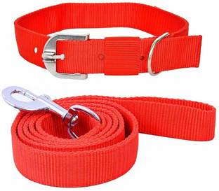 PeToys Nylon Collar with Leash 150 cm Dog Strap Leash