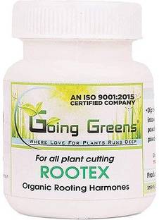 Going Greens Rootex Organic Rooting Harmones for all Plants (100 g) Soil Manure Manure