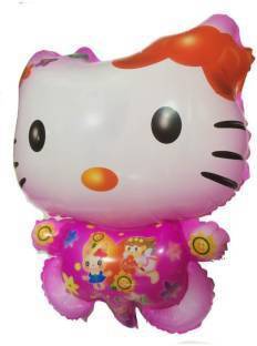 Anayatech Printed Cartoon Character Hello Kitty Foil Balloons Balloon (Multicolor, Pack of 1) Balloon