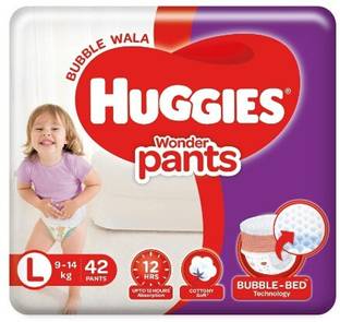 Huggies Large Size Diaper 42 Counts - L