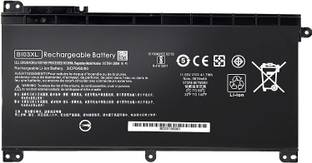 WISTAR BI03XL Battery for HP Pavilion X360 M3-U 13-U M3-U001DX M3-U103DX 13-U100TU 13-U100TU 13-U118TU Stream 14-AX 14-ax010nr 14-ax020wm 14-ax030wm TPN-W118 Laptop HSTNN-LB7P HSTNN-UB6W 843537-541 3 Cell Laptop Battery