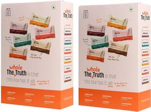 The Whole Truth Protein Bars - SUPER SAVER PACK All in one Flavour's- Pack of 12 Protein Bars