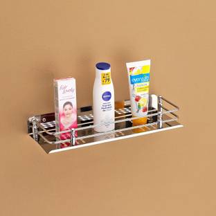 KEEPWELL Bathroom/ Kitchen / Wardrobe / Perfume Rack 12" X 5" Stainless Steel Wall Shelf