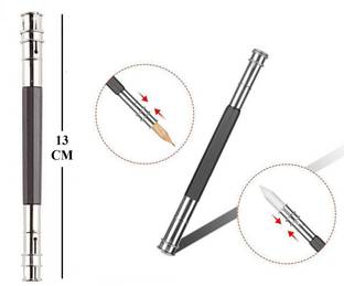 Definite Art 1Pc Adjustable Dual Head Pencil Extender Sketch Pencil Holder Office School Art Painting Writing Tools Gifts