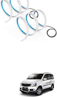 XZRTZ Car Flexible LED Strip Light For Headlight Sequential Flasher DRL Flowing Amber Turn Signal Lamp daytime running light White yellow turn signal lamp 12V Z126 Headlight Car, Motorbike LED for Mahindra (12 V, 55 W)