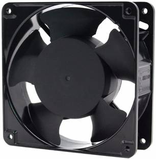 Dynastic Store AC 200v Small Exhaust fan 4.7'' Inch For Use Kitchen, Bedroom And Offices Axial UPS Cooling Fan 12 mm Exhaust Fan