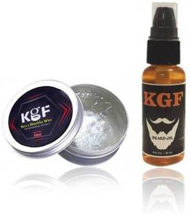 KGF Beard Growth Oil & Mooch Wax Hair Balm