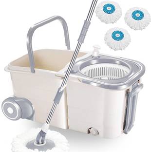 V-MOP Double Bucket Spin Magic Mop Set Mop Set