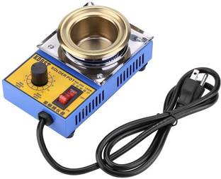 Gilhot Solder Pot Soldering Desoldering Bath Titanium Plate 220V 300W 200-480c Electric Soldering Irons (3ich pot) 60 W Temperature Controlled