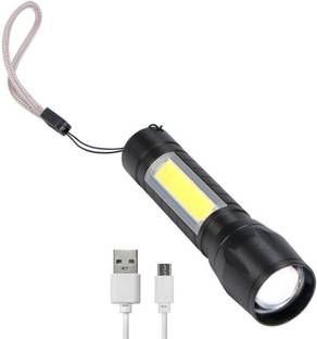 SMALL-SUN Mini 2in1 USB Rechargeable Battery 4 Mode Penlight Waterproof Light Torch