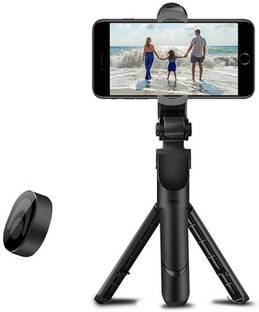 G2L 2 In 1 Tripod Bluetooth Wireless Remote compatible Selfie Stick For Smartphones Monopod, Tripod Kit