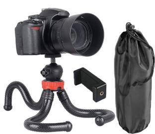POZUB Heavy Duty Mobile Stand DSLR tripod travel sport octopus Flexible Tripod Stand with Universal Mobile Holder + Dustproof Bag Camera Tablet tripod for Vlogging, Streaming and Photography Compatible for All DSLR, Mobile Phones and Action Cameras with 360 Degree Detachable Ball Head and Gorilla Mobile Phone Holder tripod Stand Foldable Waterproof Extra Thick & Strong Mobile Holder Binoculars, spotting scope, in Stabilizer, in Gimbal Video Camera Tripod, Monopod, Monopod Kit, Tripod Ball Head, Tripod Bracket, Tripod Clamp, Tripod Kit