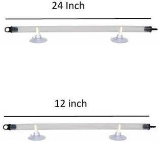 AKSHAT ENTERPRISES _ Aquarium Dancing Air Stone, Fish Tank Dancing Bubble Air Stick, Air Pipe Line(24 Inch,12Inch)_ Aquarium Tool