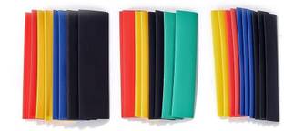 ALEAF 75 Pieces of Heat Shrink Tube - 3 sizes for Reparing Phone Charging cables Heat Shrink Cable Sleeve