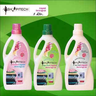 SHOPITECH 3 multipack Liquid Washing machine liquid detergent Fresh Liquid Detergent