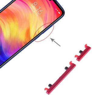 WowMax Side Power On Off Lock & Volume Key Button for redmi note 7 pro redmi note 7 pro red Power ON/OFF Button