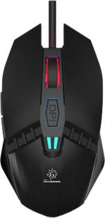 RPM Euro Games Premium Gaming Mouse 6 Buttons 4 Color RGB Lights 4 DPI Levels For Laptop, PC Wired Optical  Gaming Mouse