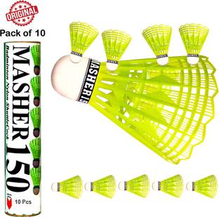 RRTraders Plastic Shuttlecock Green Plastic Shuttle  - Green