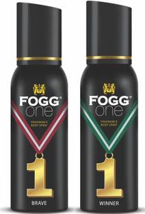 FOGG ONE BODYSPRAY BRAVE + WINNER 240ML Body Spray  -  For Men