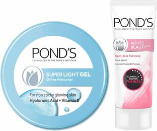 POND's SKIN BRIGHTING FACEWASH 100G + SUPER LIGHT GEL 73G Face Wash
